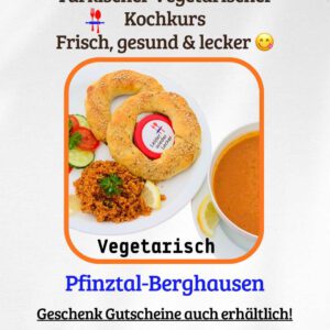 27.01.26 Türkischer Vegetarische Leckereien Kochkurs in Pfinztal ab 17:30 Uhr