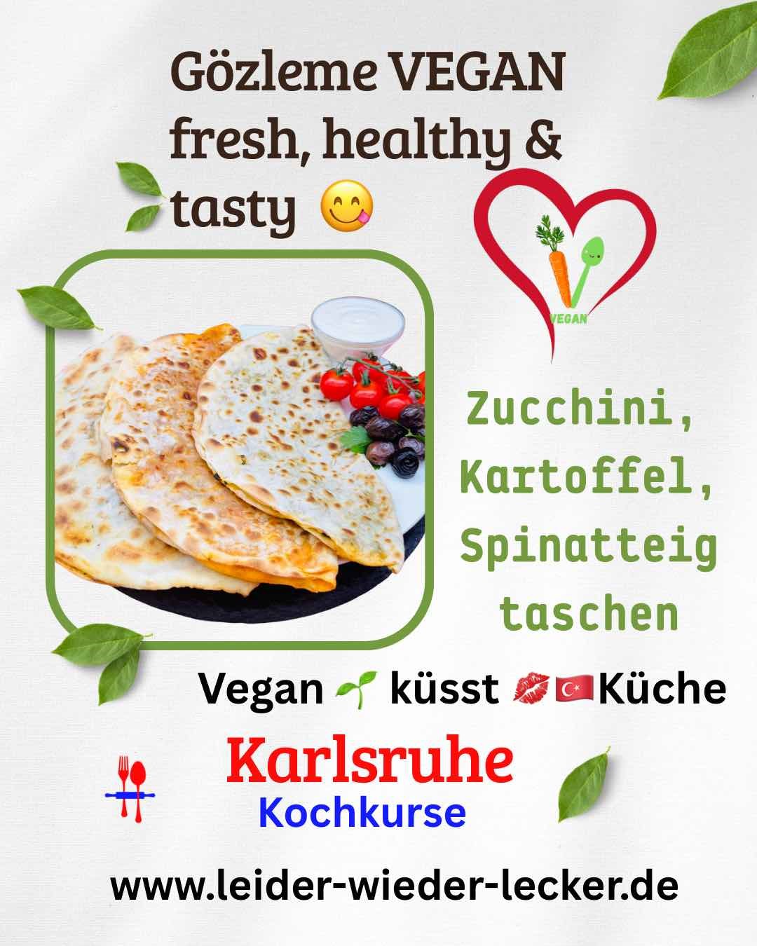 29.03.26 ab 15.00 Uhr -Karlsruhe Kochkurs - Veganer Gözleme